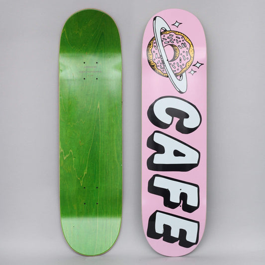 Skateboard Cafe 8.125 Planet Donut Skateboard Deck Pink