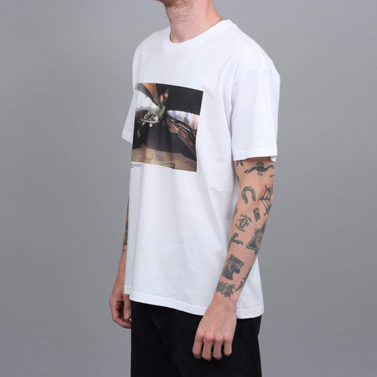 Slam City Skates X RAD Curtis McCann T-Shirt White