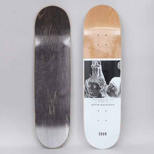 Sour 8.25 Koffe Helping Hand Skateboard Deck White