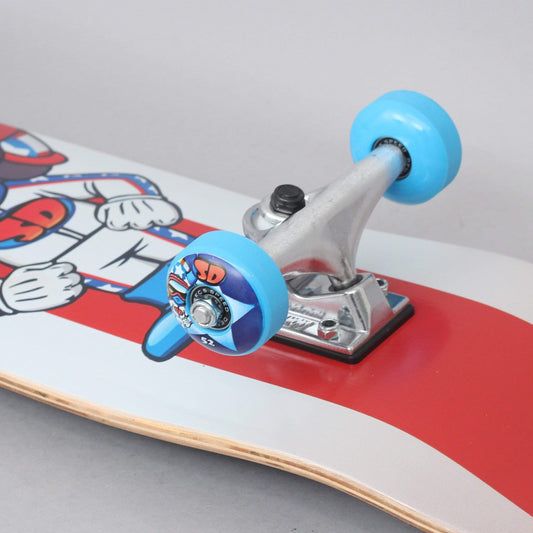 Speed Demons 7.75 Stars Complete Skateboard White / Blue / Red