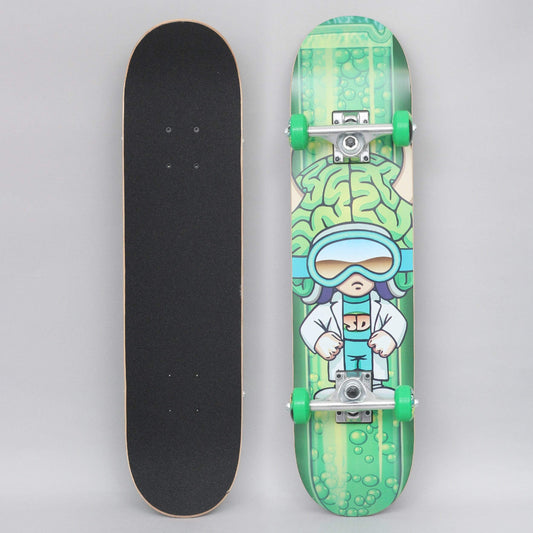 Speed Demons 7 Brainiac Complete Skateboard Green