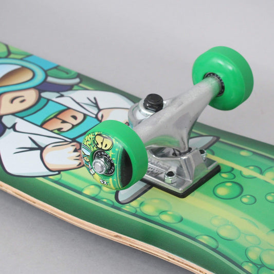 Speed Demons 7 Brainiac Complete Skateboard Green