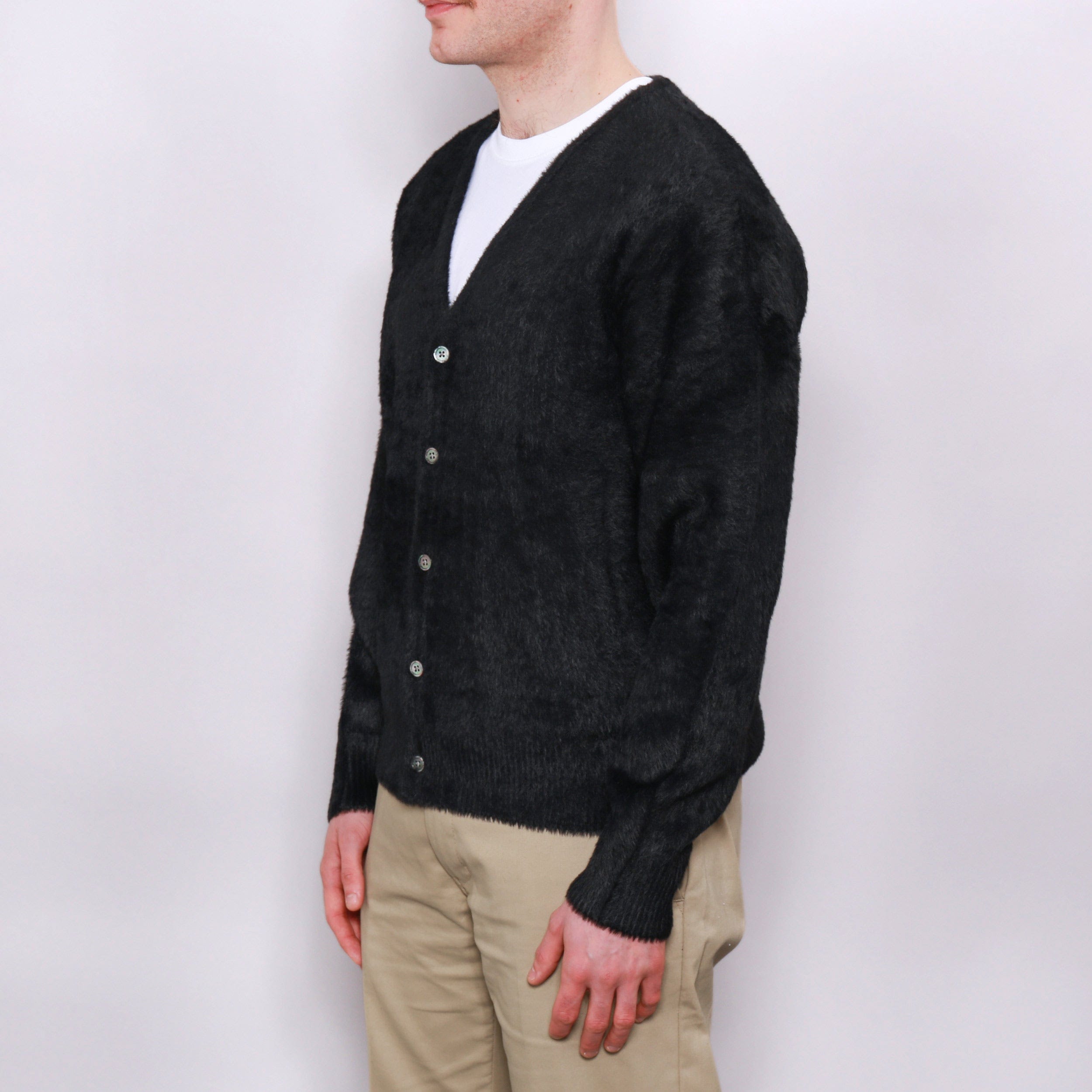 Stussy Shaggy Cardigan Black – Slam City Skates