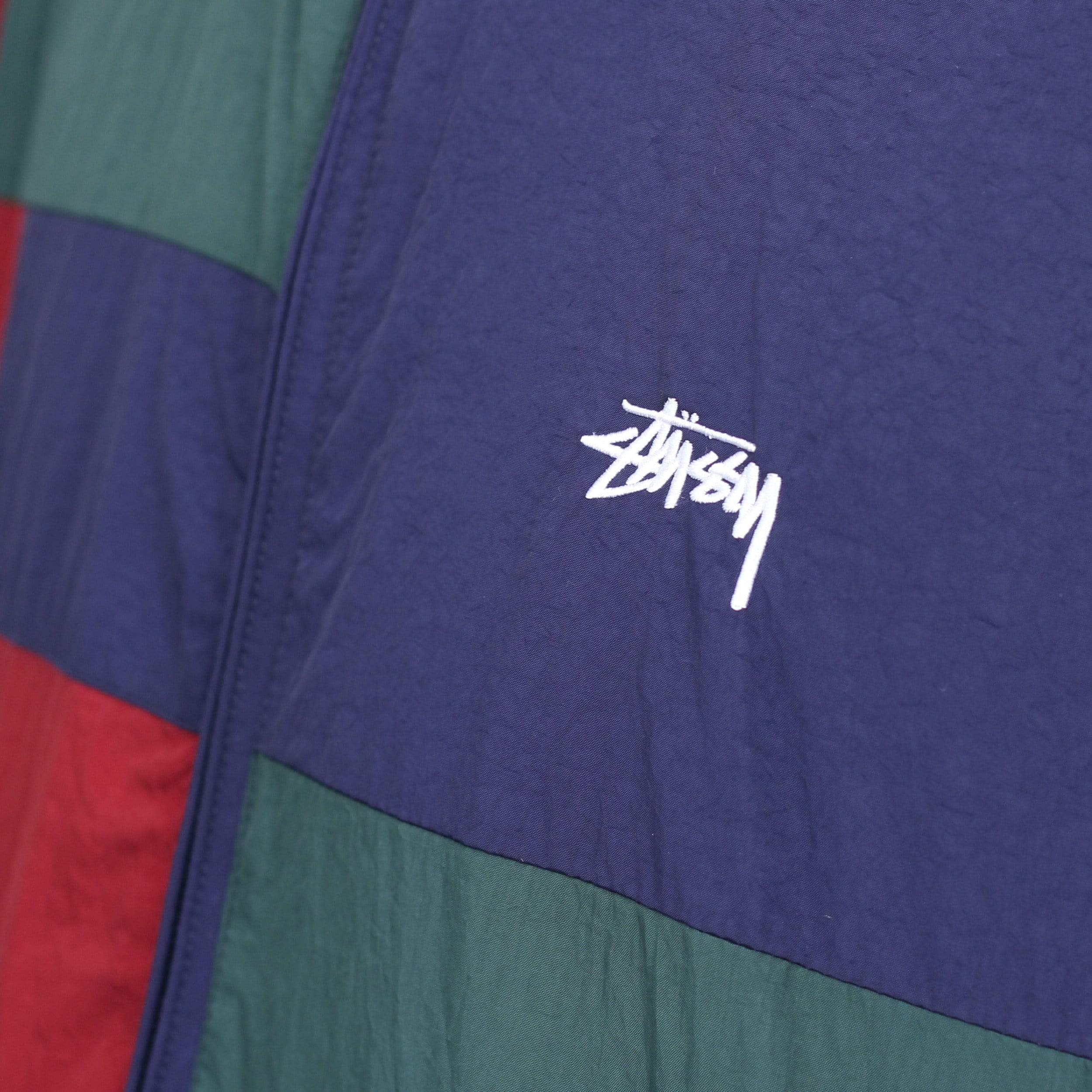 Stussy panel hot sale track jacket