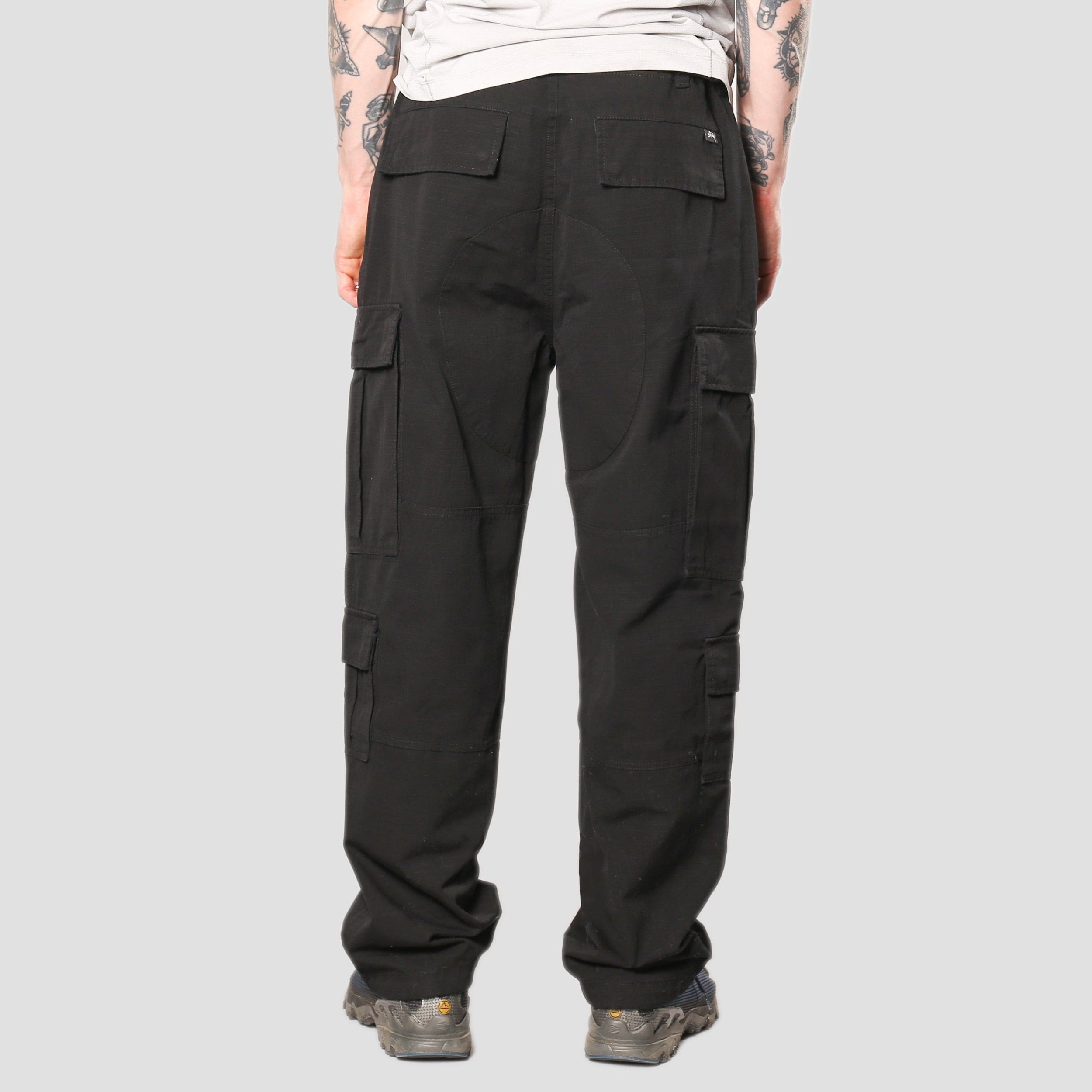 Stussy Ripstop Surplus Cargo Pants Black