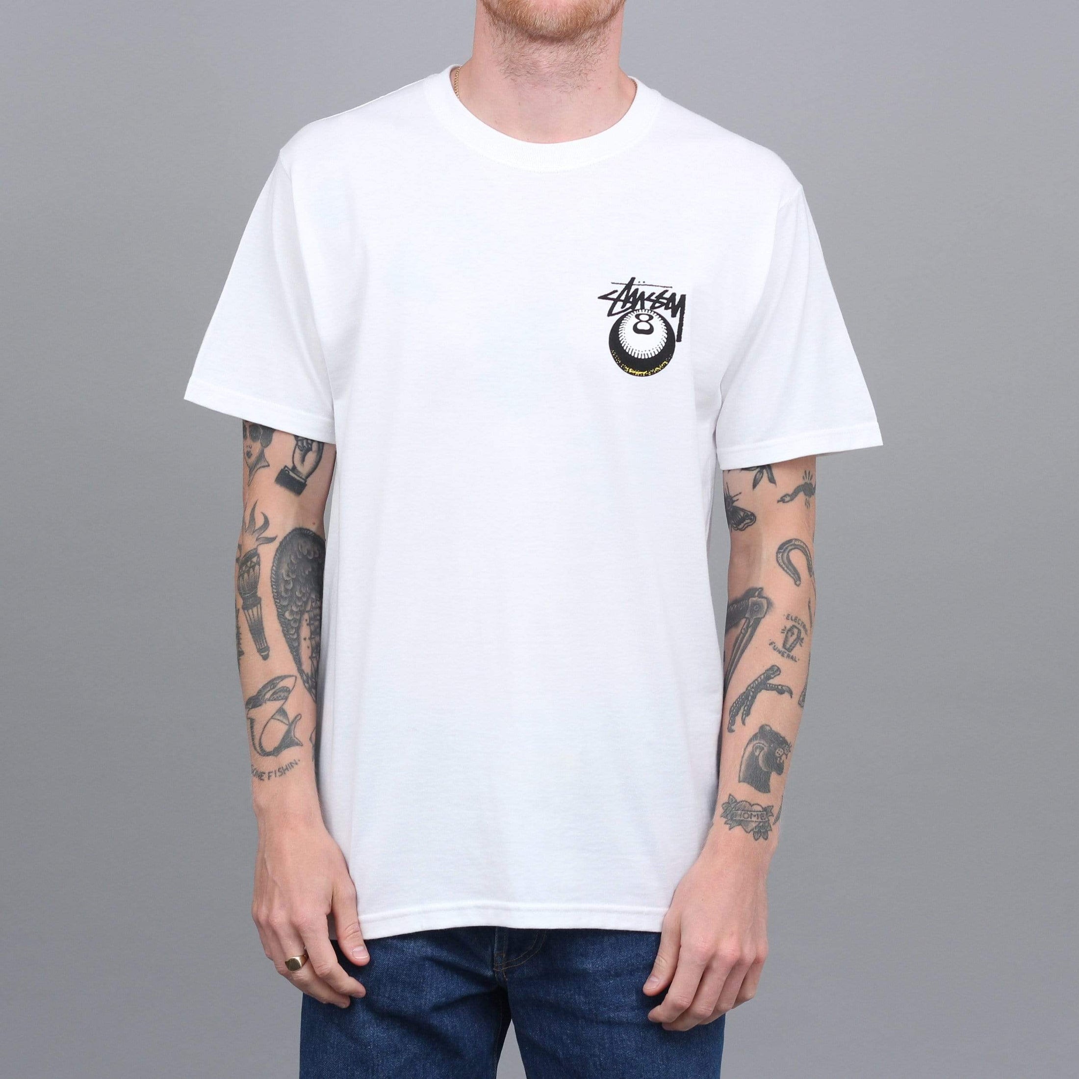 Stussy Cobra 8 T-Shirt White