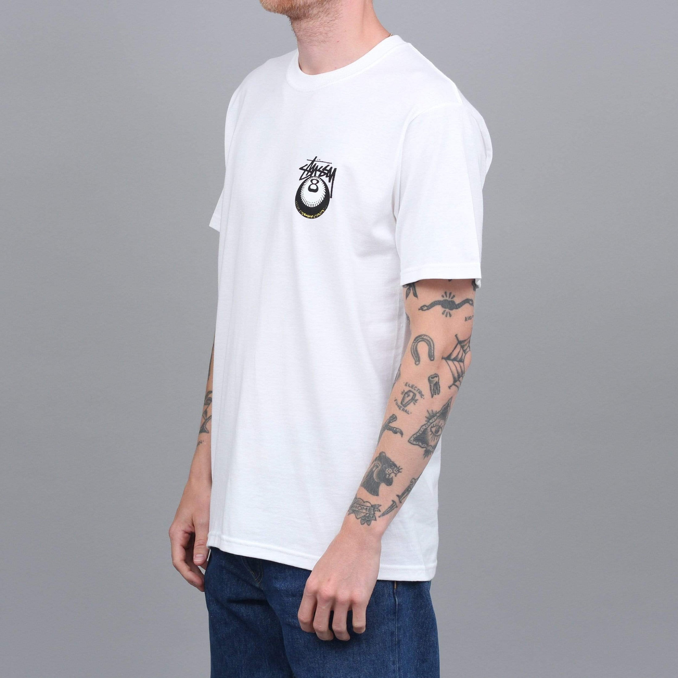 Stussy Cobra 8 T-Shirt White