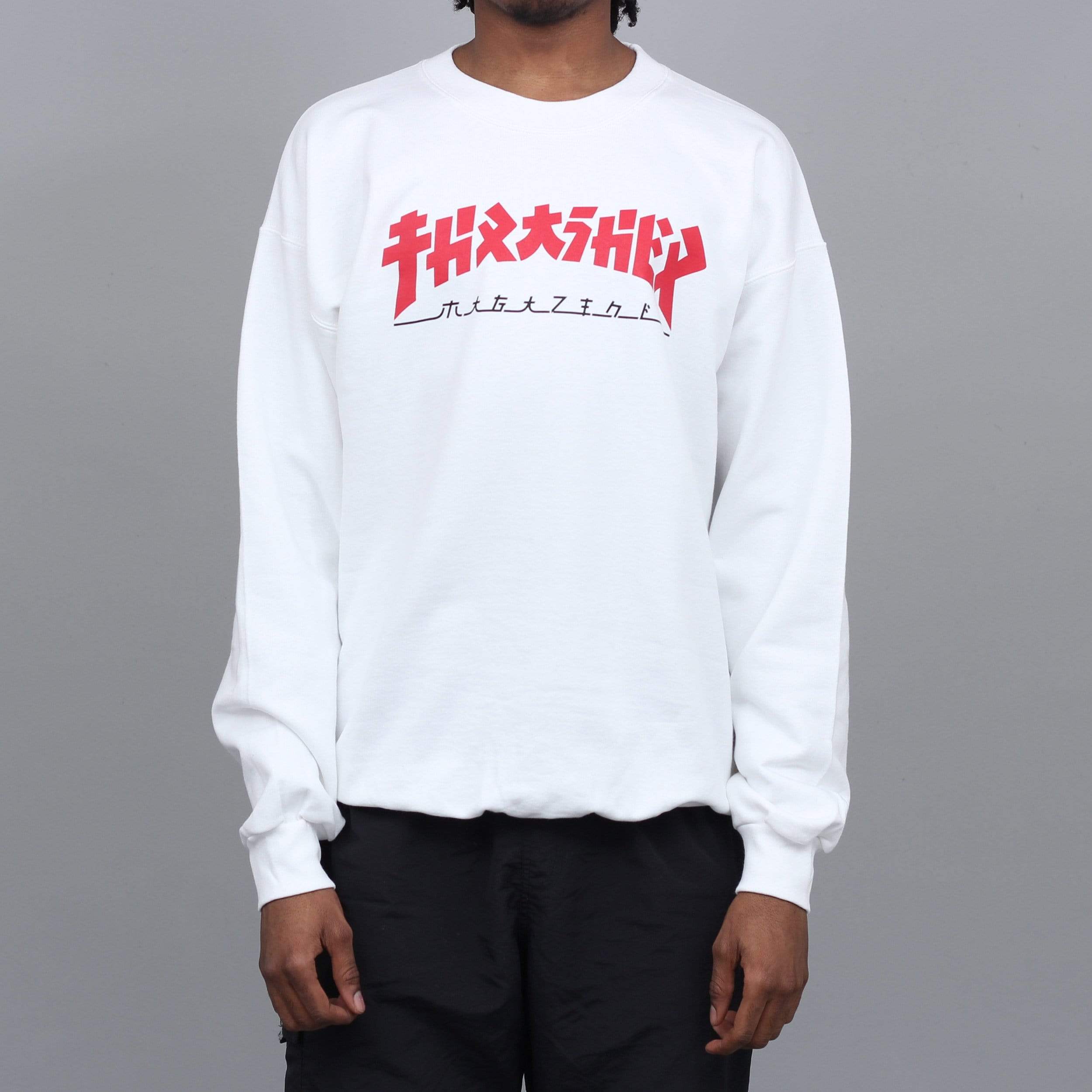 Thrasher Godzilla Crew White