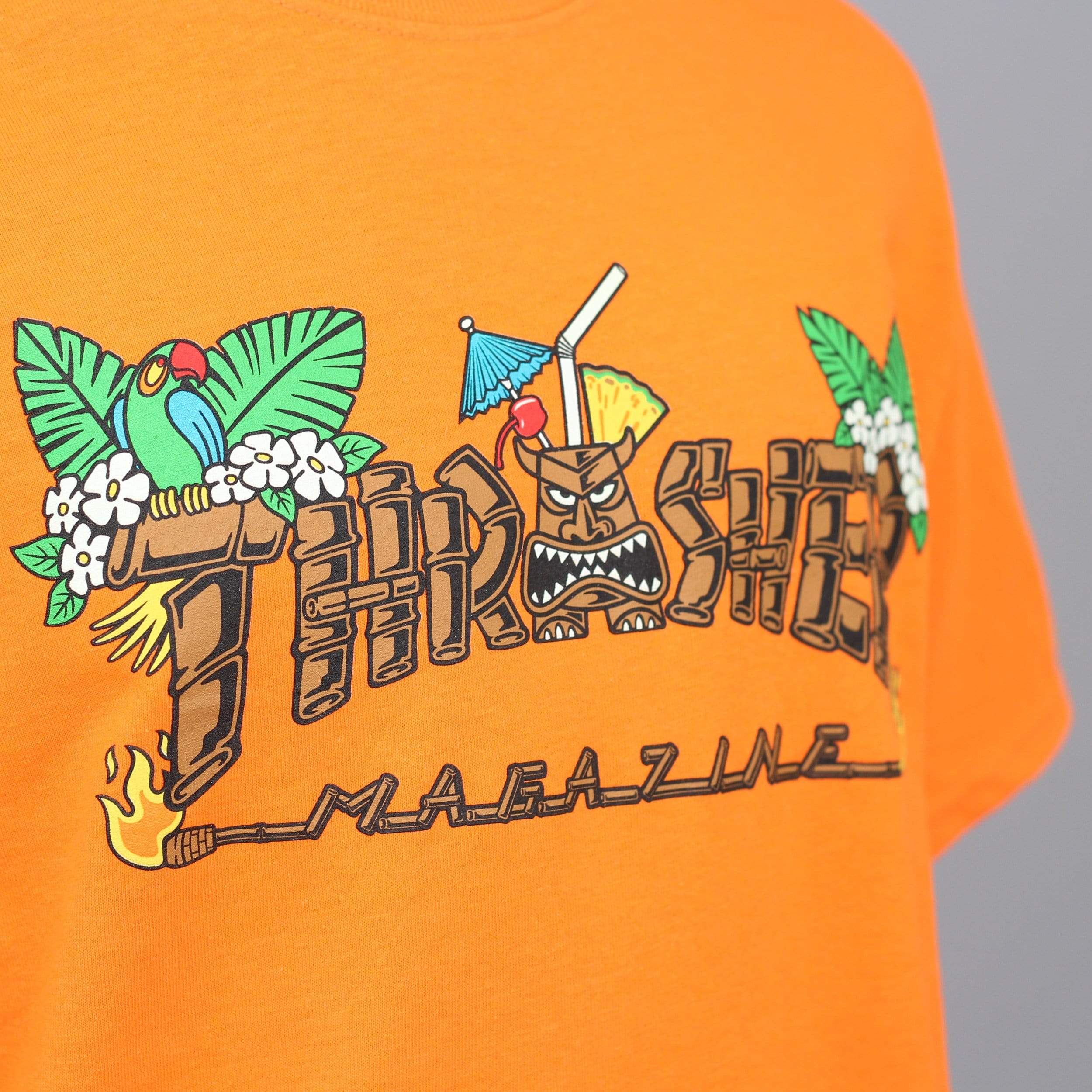 Thrasher tiki outlet shirt