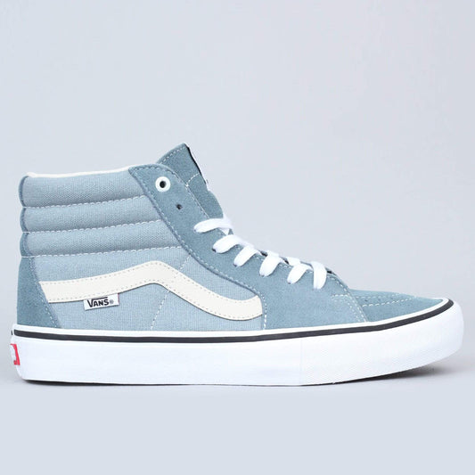 Vans Sk8 Hi Pro Shoes Goblin Blue / White