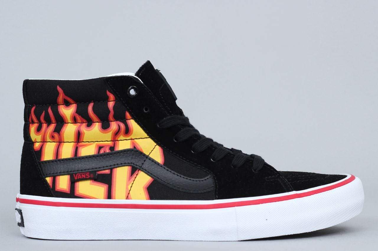 Sidewall flame store vans