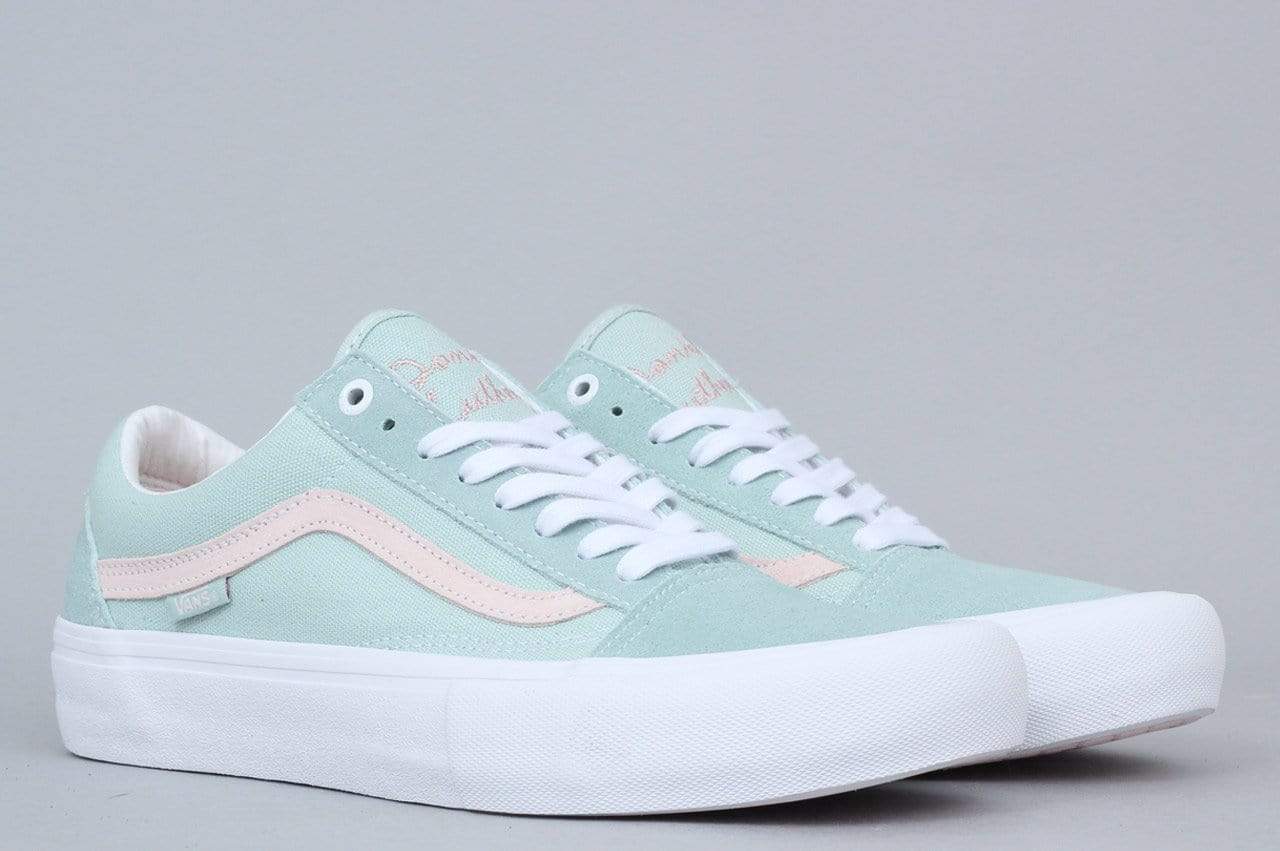 Vans teal hot sale and gray