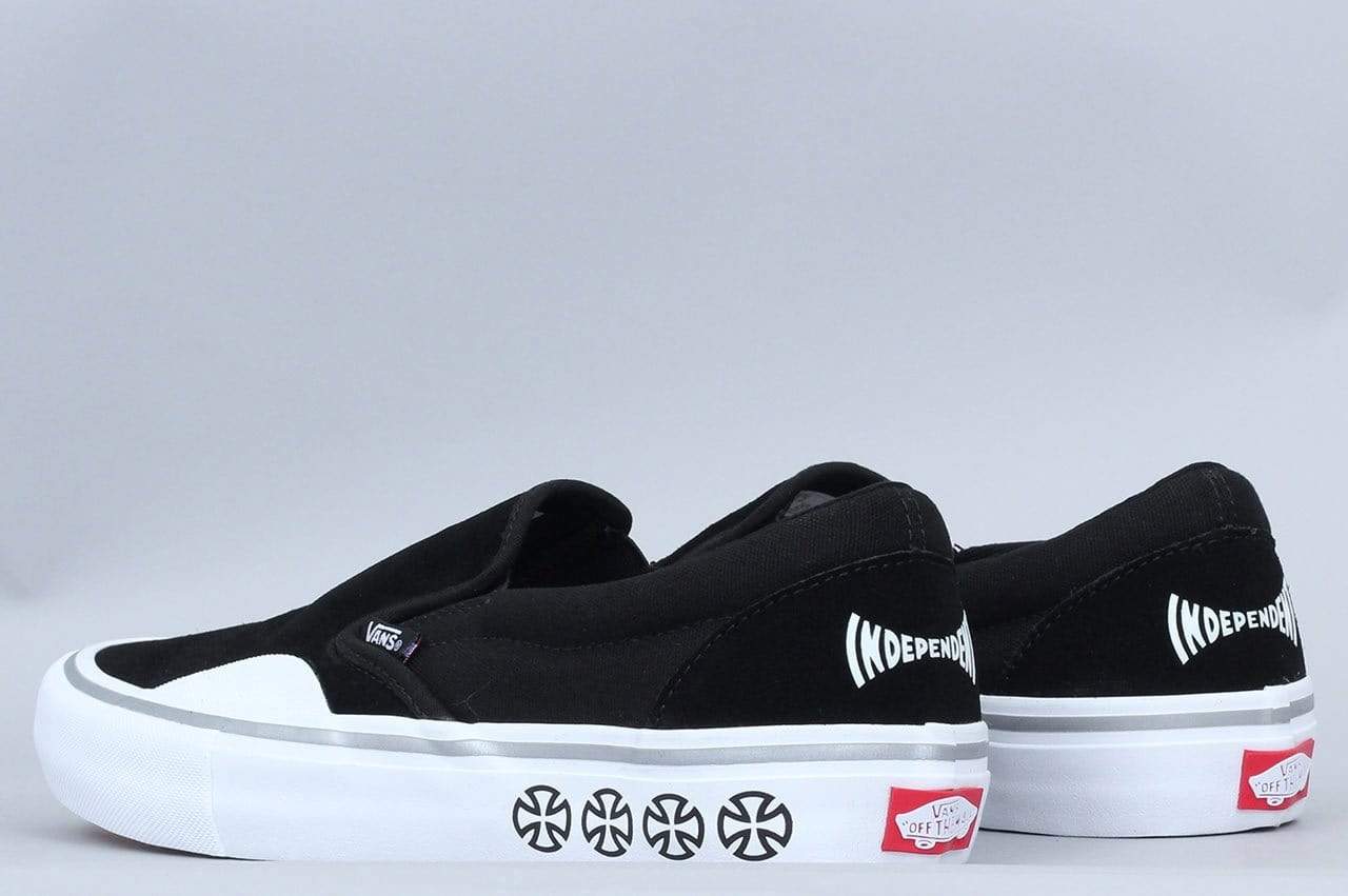 Vans independent best sale slip on pro