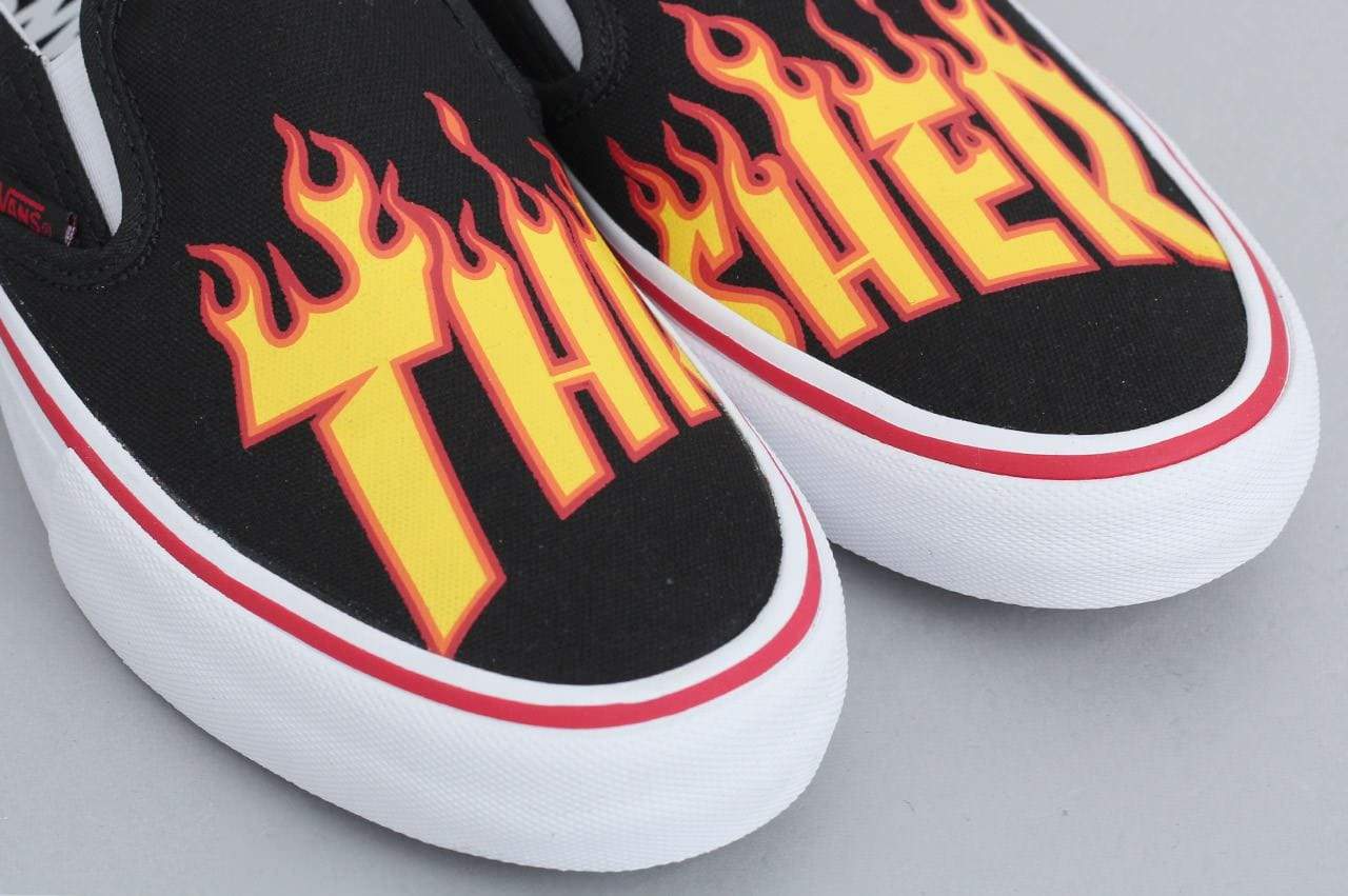 Slip on clearance vans thrasher