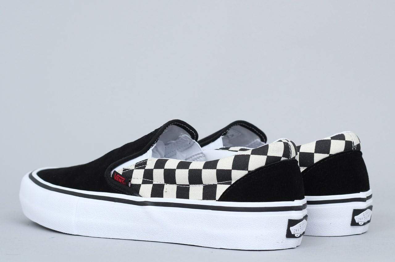 Vans slip on 2024 pro checkerboard thrasher