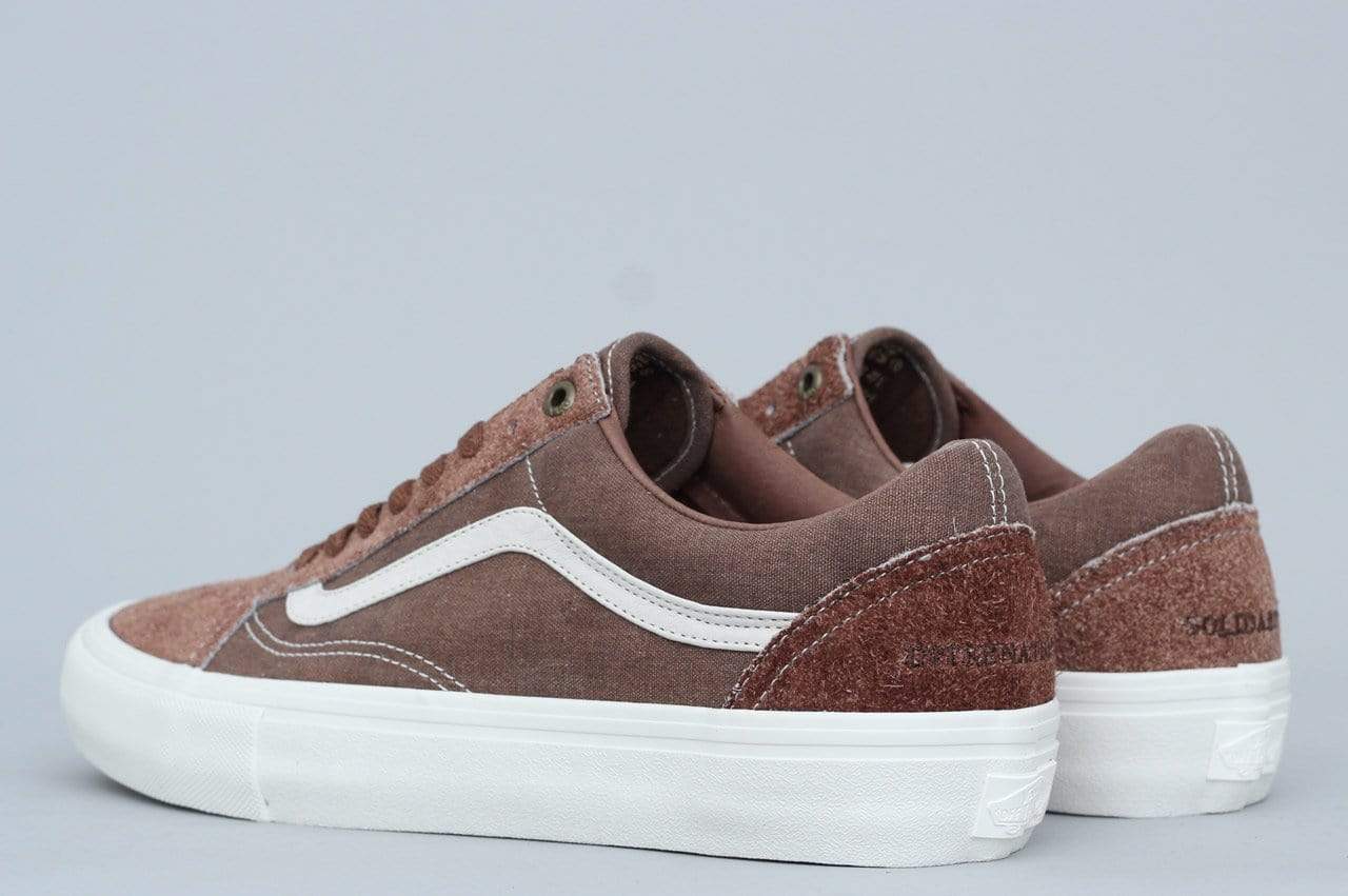 Vans X Passport Old Skool Pro Shoes Brown