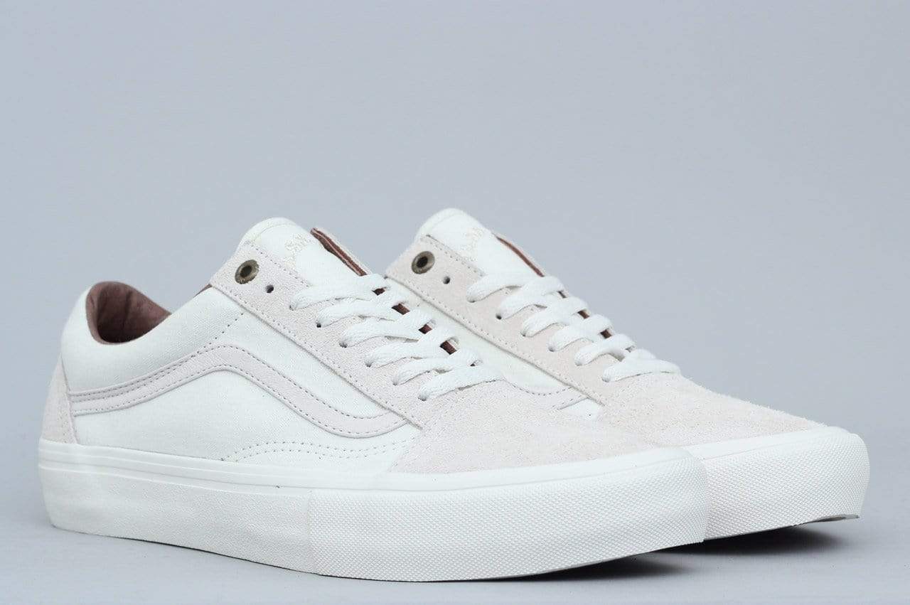 Vans X Passport Old Skool Pro Shoes White – Slam City Skates