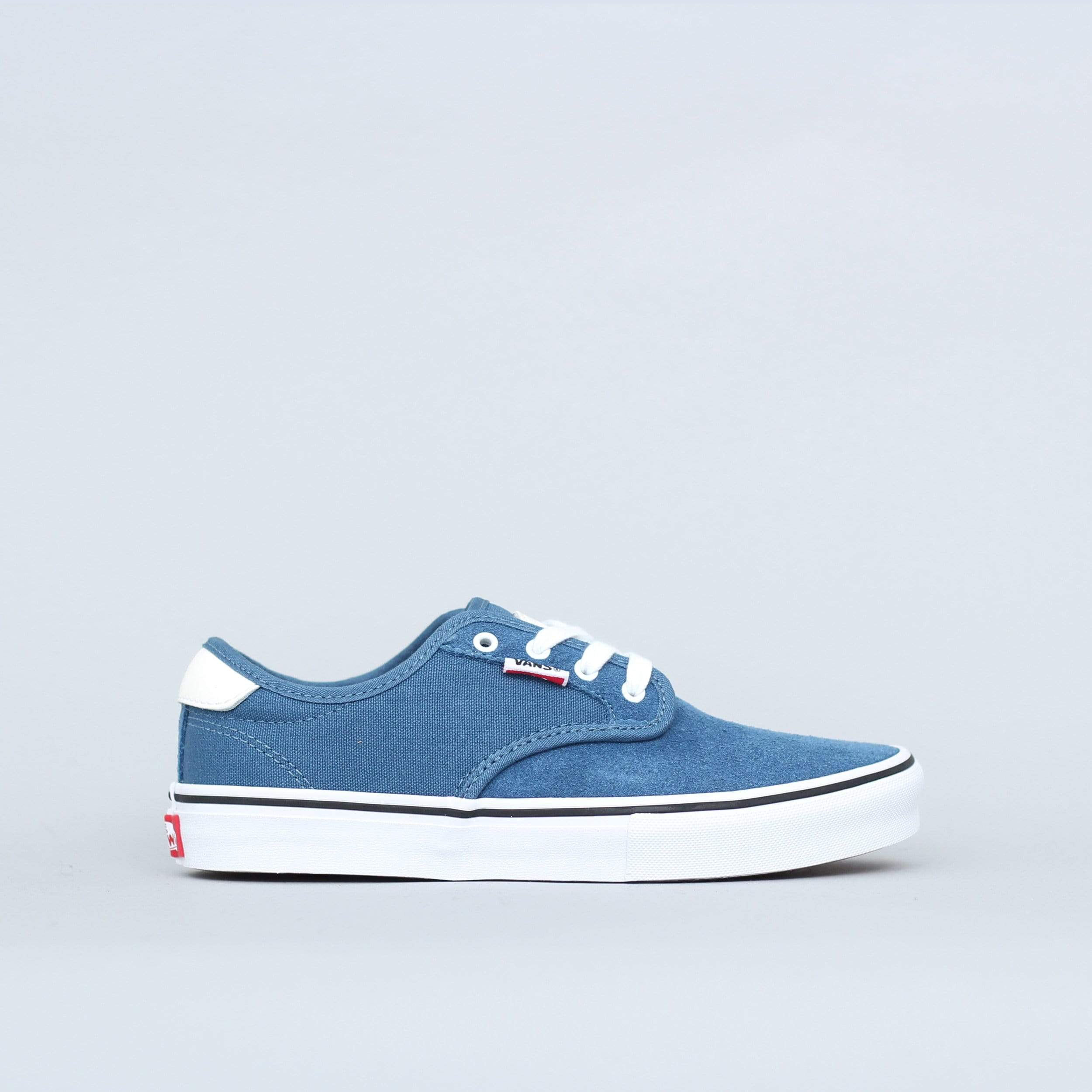 Vans Youth Chima Ferguson Pro Shoes Blue Ashes White